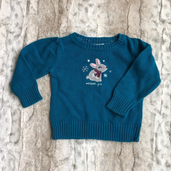 OshKosh Winter Bunny Sweater - Picture 1 of 5